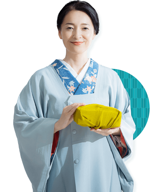 着物を着ている女性